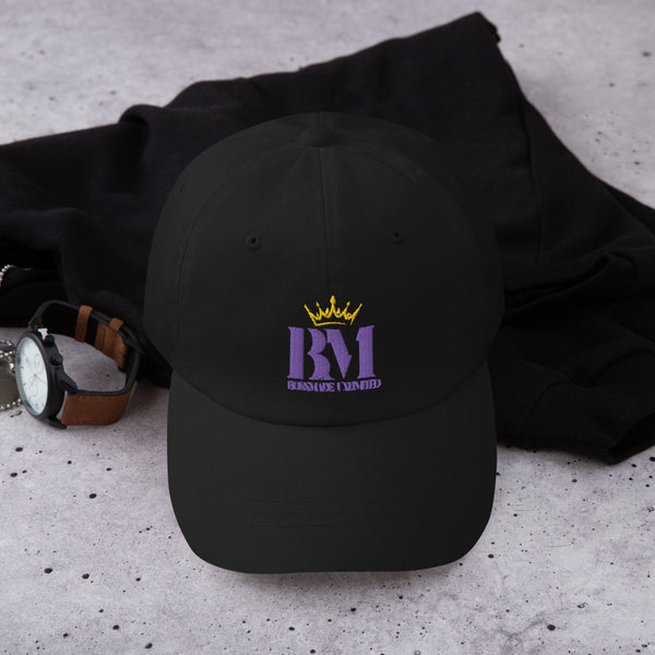 Boss Made Purple Dad hat