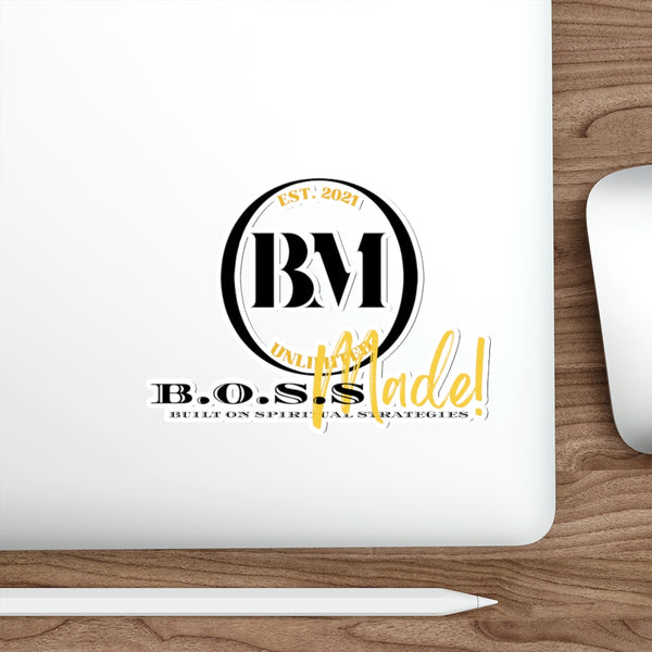 BOSSMADE Logo -mDie-Cut Stickers