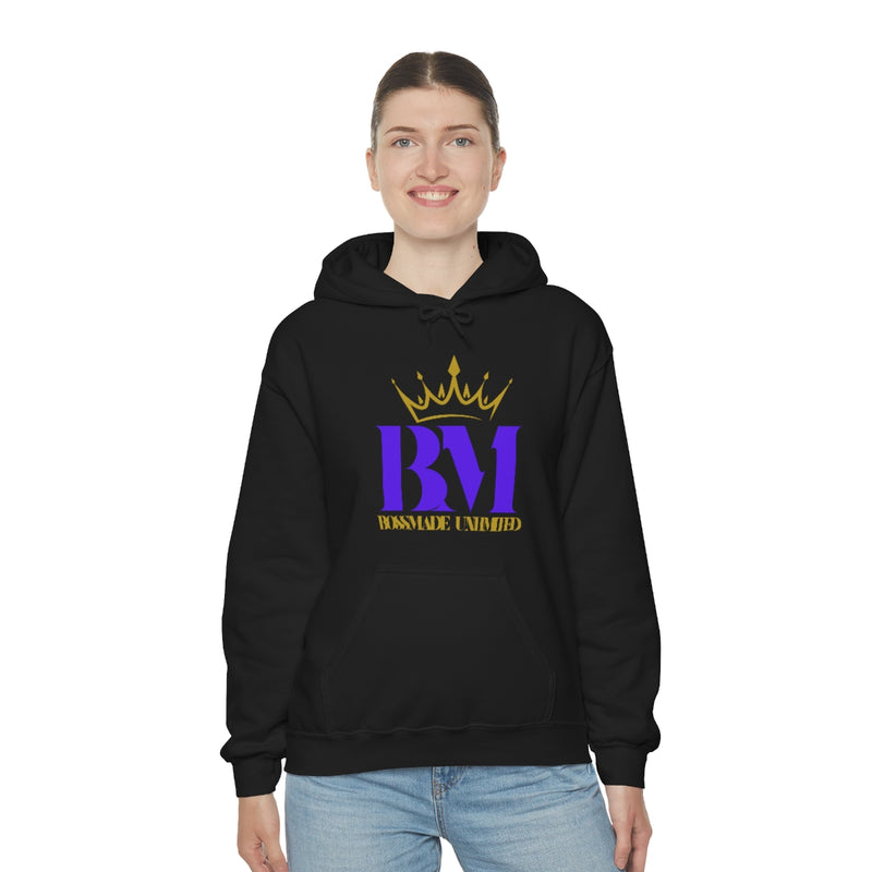 BM Purple - Unisex Heavy Blend™ Hooded Sweatshirt