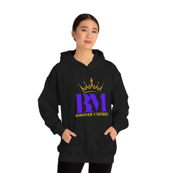 BM Purple - Unisex Heavy Blend™ Hooded Sweatshirt