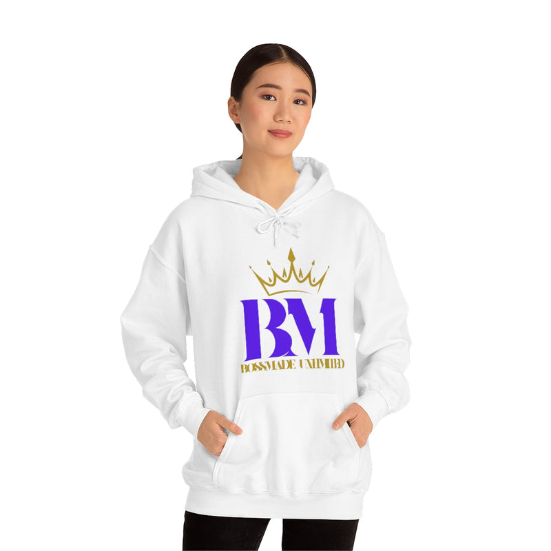 BM Purple - Unisex Heavy Blend™ Hooded Sweatshirt