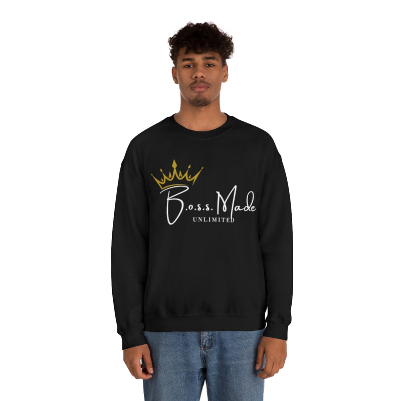 BOSS Made  Crown - Unisex Heavy Blend™ Crewneck Sweatshirt