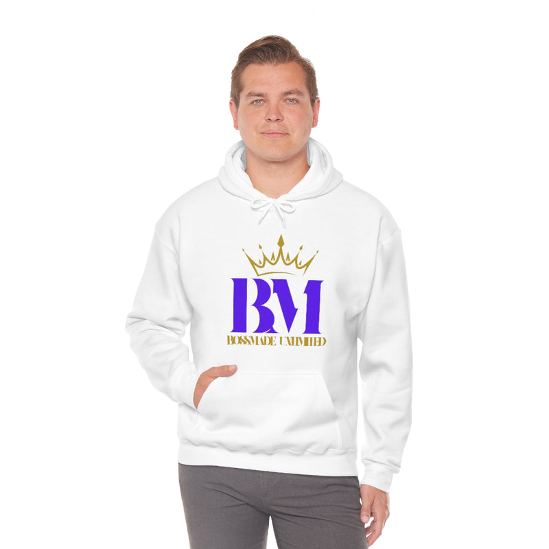 BM Purple - Unisex Heavy Blend™ Hooded Sweatshirt