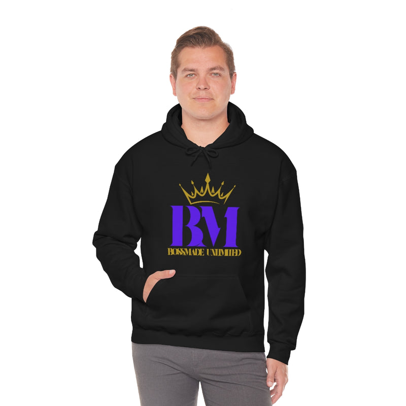 BM Purple - Unisex Heavy Blend™ Hooded Sweatshirt