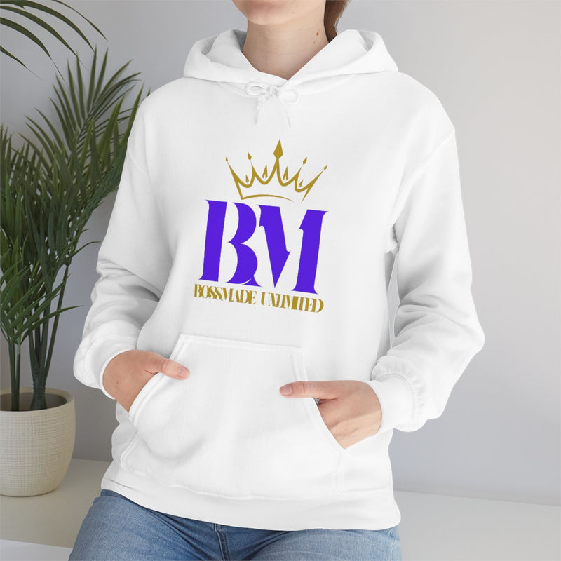 BM Purple - Unisex Heavy Blend™ Hooded Sweatshirt