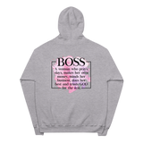 Boss Lady - Unisex fleece hoodie