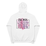 Boss Lady - Unisex fleece hoodie