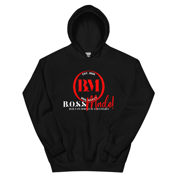 BM Red white - Unisex Hoodie